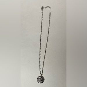 Silver Evil Eye Necklace